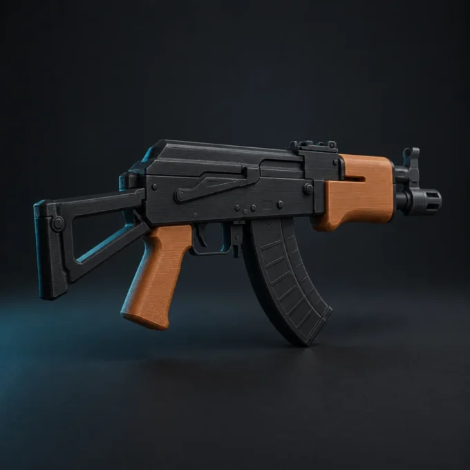 Concept preview of Draco Folding-Stock Prop, not a product photograph
