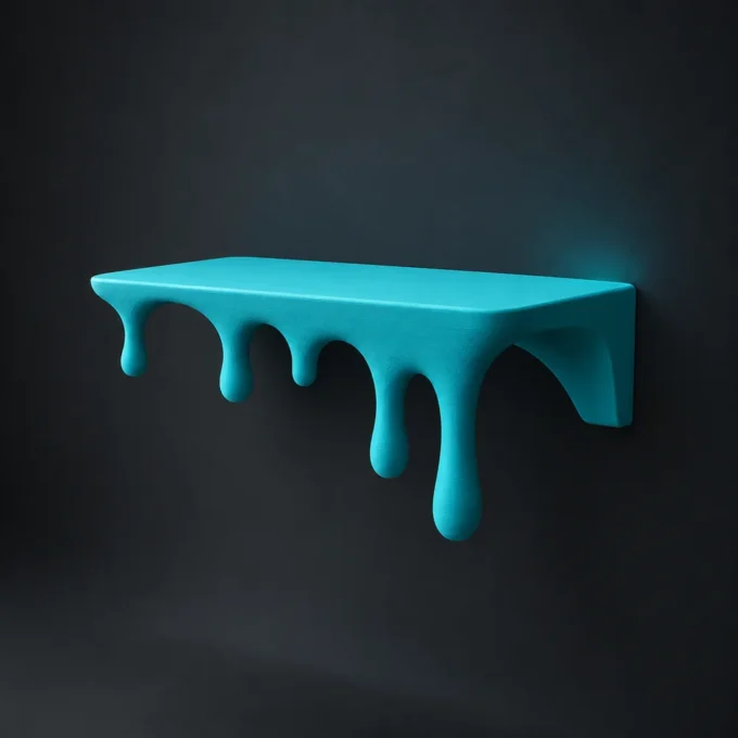 Concept preview of Drip Shelf, not a product photograph